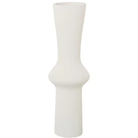 Vase Alexandra House Living Ecru Ceramic 16 x 16 x 46 cm by Alexandra House Living, Vases - Ref: D1621542, Price: 70,69 €, Di...