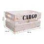 Boîtes de rangement Alexandra House Living CARGO Blanc Bois d'épicéa 24 x 19 x 38 cm 33 x 20 x 18 cm 28 x 15,5 x 17 cm 3 Piè ...