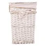 Set of Baskets Alexandra House Living White wicker Willow wood 41 x 63 x 55 cm 30 x 22 x 24 cm 3 Pieces by Alexandra House Li...