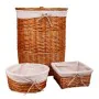 Set of Baskets Alexandra House Living Natural wicker Willow wood 3 Pieces by Alexandra House Living, Laundry Baskets - Ref: D...