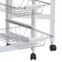 Carrello da Cucina Alexandra House Living Bianco 37 x 79 x 91 cm di Alexandra House Living, Carrelli da portata - Rif: D16312...