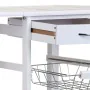 Carrello da Cucina Alexandra House Living Bianco 37 x 79 x 91 cm di Alexandra House Living, Carrelli da portata - Rif: D16312...