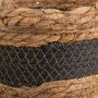 Set of Baskets Alexandra House Living Black Natural Fibre 26 x 19 x 26 cm 22 x 16,5 x 22 cm 18 x 14,5 x 18 cm For hanging 3 P...