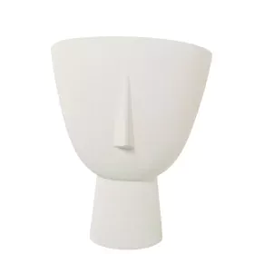 Vase Alexandra House Living Ecru Ceramic Face 27 x 27 x 36 cm by Alexandra House Living, Vases - Ref: D1621545, Price: 81,77 ...