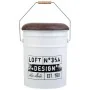 Bucket Alexandra House Living White Hemp Metal Fir wood 35 x 31 x 40 cm With lid With handle by Alexandra House Living, Lidde...