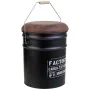 Bucket Alexandra House Living Black Hemp Metal Fir wood 35 x 31 x 40 cm With lid With handle by Alexandra House Living, Lidde...