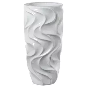 Vase Alexandra House Living White Ceramic by Alexandra House Living, Vases - Ref: D1633027, Price: 131,21 €, Discount: %