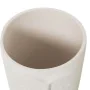 Vaso Alexandra House Living Ecru Ceramica Faccia 16 x 16 x 27 cm di Alexandra House Living, Vasi - Rif: D1621546, Prezzo: 54,...