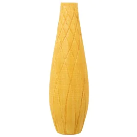 Vase Alexandra House Living Jaune Céramique Losanges 22 x 22 x 73 cm de Alexandra House Living, Vases - Réf : D1621560, Prix ...