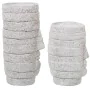 Set of 2 Vases Alexandra House Living Granite Ceramic 14 x 27 x 28 cm (2 Pieces) by Alexandra House Living, Vases - Ref: D162...