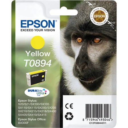 Cartouche d'encre originale S20/21/SX105 Epson C13T08944011 Jaune de Epson, Toners et encre pour imprimante - Réf : M0505951,...