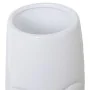 Vaso Alexandra House Living Bianco Ceramica Luminoso Faccia 16 x 15 x 47 cm di Alexandra House Living, Vasi - Rif: D1621570, ...