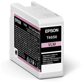 Cartouche d'encre originale Epson T46S6 Magenta clair de Epson, Toners et encre pour imprimante - Réf : M0506229, Prix : 42,3...