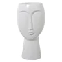 Vase Alexandra House Living Blanc Céramique Brillant Visage 22 x 22 x 47 cm de Alexandra House Living, Vases - Réf : D1621571...