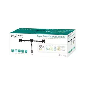 Support de TV Ewent EW1513 13"-27" Noir de Ewent, Tables et supports de télévision - Réf : S0222384, Prix : 46,04 €, Remise : %