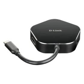 3-Port USB Hub D-Link DUB-M420 Black/Grey Black/Silver 60 W by D-Link, USB hubs - Ref: S0227543, Price: 47,13 €, Discount: %