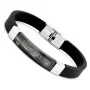 Men's Bracelet Time Force TS5068BR23V 21 cm by Time Force, Bracelets - Ref: S0321636, Price: 6,45 €, Discount: %