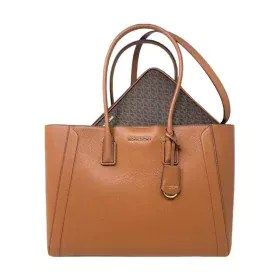 Sac-à-main Femme Michael Kors 35S2G6KT9L-BROWN Marron 38 x 30 x 14 cm de Michael Kors, Sacs portés épaule - Réf : S0368772, P...