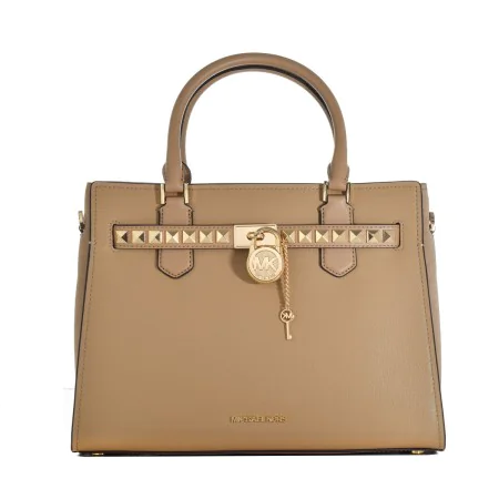 Sac-à-main Femme Michael Kors Hamilton Marron 34 x 26 x 15 cm de Michael Kors, Sacs portés épaule - Réf : S0379739, Prix : 20...