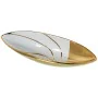 Centerpiece Alexandra House Living White Golden 40 x 13 x 8 cm by Alexandra House Living, Ornaments - Ref: D1621591, Price: 2...