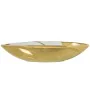 Centro de mesa Alexandra House Living Branco Dourado 40 x 13 x 8 cm de Alexandra House Living, Adornos - Ref: D1621591, Preço...