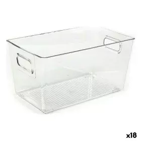 Caja Multiusos Dem Transparente 25,7 x 15,3 x 13,5 cm (18 Unidades) de Dem, Cajas y arcones de almacenaje - Ref: S2230878, Pr...