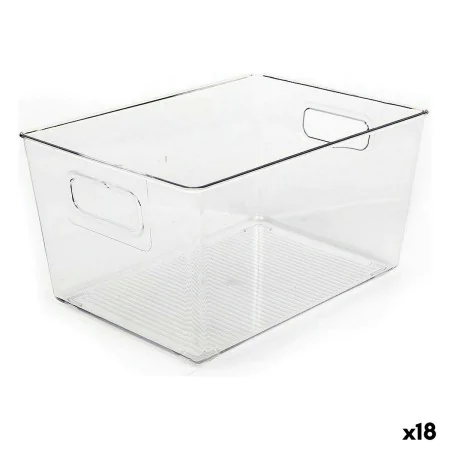 Cesta Multiusos Dem Transparente 29,5 x 21 x 15 cm (18 Unidades) de Dem, Cubos de almacenaje sin tapa - Ref: S2230879, Precio...