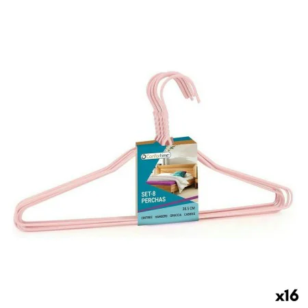 Set of Clothes Hangers Confortime Metal Plastic 8 Pieces (16 Units) by Confortime, Hangers - Ref: S2231187, Price: 25,26 €, D...