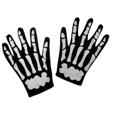 Gloves My Other Me One size Children's Skeleton by My Other Me, Gloves and hand accessories - Ref: S2414468, Price: 3,65 €, D...