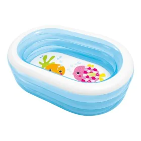 Piscine pour enfants Intex 57482 Ovale 230 L Bleu 163 x 107 x 46 cm de Intex, Piscines et Bassins pour enfants - Réf : S24311...