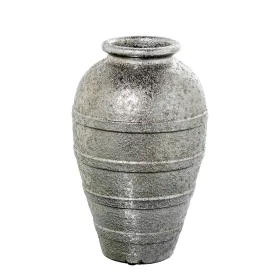 Vase Alexandra House Living Silver Ceramic 25 x 25 x 39 cm by Alexandra House Living, Vases - Ref: D1621613, Price: 36,02 €, ...