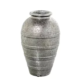 Vase Alexandra House Living Silver Ceramic 25 x 25 x 39 cm by Alexandra House Living, Vases - Ref: D1621613, Price: 36,02 €, ...