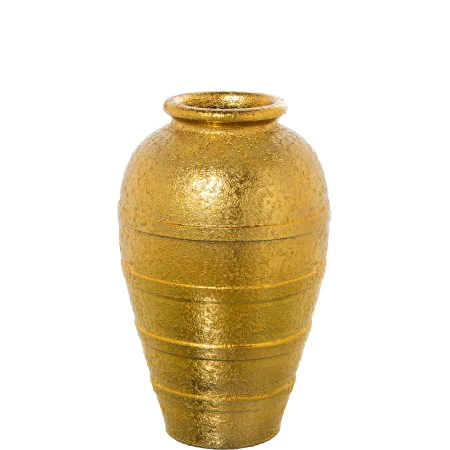 Vase Alexandra House Living Golden Ceramic 25 x 24 x 38 cm by Alexandra House Living, Vases - Ref: D1621617, Price: 34,86 €, ...