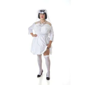 Costume per Adulti Bianco Fidanzata M di BigBuy Carnival, Adulti - Rif: S2442288, Prezzo: 25,65 €, Sconto: %