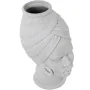 Vase Alexandra House Living White Ceramic African Woman 18 x 18 x 29 cm by Alexandra House Living, Vases - Ref: D1621624, Pri...