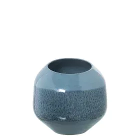 Vase Alexandra House Living Blue Ceramic Tricolour 23 x 23 x 23 cm by Alexandra House Living, Vases - Ref: D1621634, Price: 4...