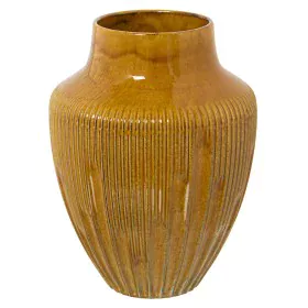 Vase Alexandra House Living Gelb aus Keramik Brillant 18 x 18 x 23 cm von Alexandra House Living, Vasen - Ref: D1621642, Prei...