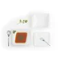 Assiette plate Quid Chef Céramique Blanc 30 x 18 cm (6 Unités) (Pack 6x) de Quid, Plats et plateaux - Réf : S2704518, Prix : ...