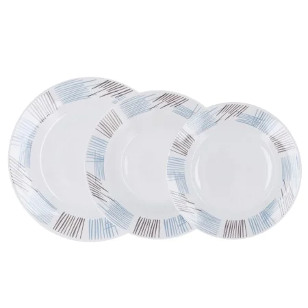 Set di Stoviglie Quid Chicago Multicolore Ceramica 18 Pezzi di Quid, Servizi combinati - Rif: S2711580, Prezzo: 23,96 €, Scon...