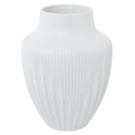 Vase Alexandra House Living White Ceramic 18 x 18 x 23 cm by Alexandra House Living, Vases - Ref: D1621644, Price: 35,62 €, D...