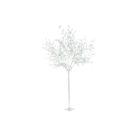 Sapin de Noël DKD Home Decor Blanc Argenté Métal Plastique 120 x 120 x 220 cm de DKD Home Decor, Noël - Réf : S3025482, Prix ...