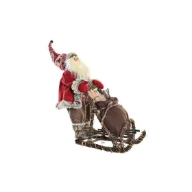 Deko-Figur DKD Home Decor Rot Grau Holz Weihnachtsmann 42 x 22 x 48 cm von DKD Home Decor, Weihnachten - Ref: S3035312, Preis...