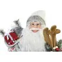 Adorno Navideño DKD Home Decor Papá Noel Blanco Rojo Gris PVC Madera 32 x 20 x 64 cm de DKD Home Decor, Navidad - Ref: S30353...