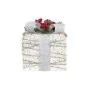 Jogo de Caixas Decorativas DKD Home Decor LED Branco Vermelho Verde Prateado 25 x 25 x 30 cm (3 Peças) de DKD Home Decor, Nat...