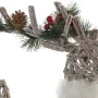 Décorations de Noël DKD Home Decor Renne Blanc osier 33 x 14 x 60 cm (3 Unités) de DKD Home Decor, Noël - Réf : S3035862, Pri...