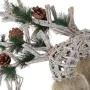 Christmas bauble DKD Home Decor Reindeer White Brown wicker 58 x 30 x 30 cm (3 Pieces) by DKD Home Decor, Christmas - Ref: S3...