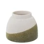 Vase Alexandra House Living Green Beige Ceramic 18 x 17 x 16 cm by Alexandra House Living, Vases - Ref: D1621652, Price: 28,6...