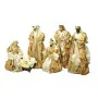 Crèche de Noël DKD Home Decor Doré Couronne 30 x 5 x 30 cm 50 x 5 x 50 cm de DKD Home Decor, Noël - Réf : S3035975, Prix : 52...