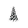 Árvore de Natal DKD Home Decor Branco Verde Metal Polietileno Nevado 130 x 130 x 218 cm de DKD Home Decor, Natal - Ref: S3036...