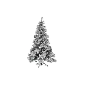 Albero di Natale DKD Home Decor Bianco Verde Metallo Polietilene Nevoso 130 x 130 x 218 cm di DKD Home Decor, Natale - Rif: S...